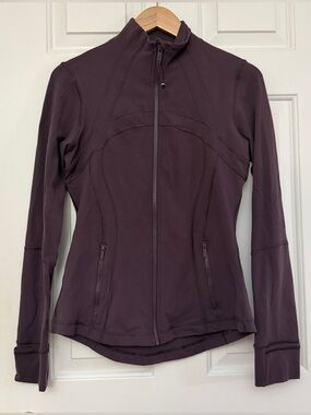 lululemon athletica Deep Purple Full-Zip Define Jacket Nulu